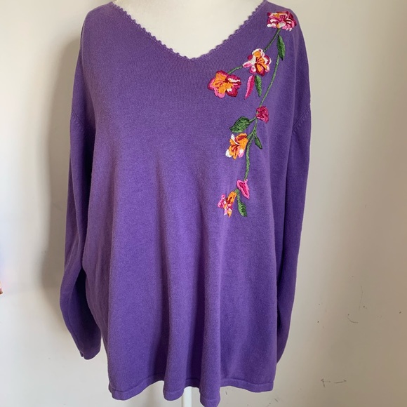 Susan graver sweater and skirt euc - Picture 3 of 16